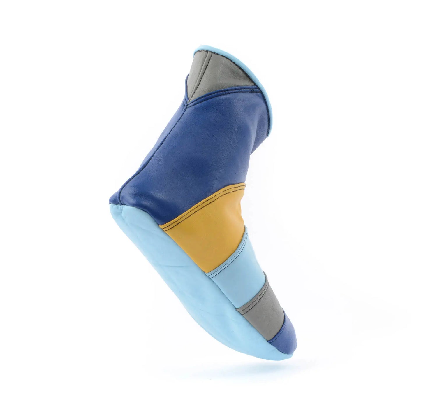 Leather Socks - Monaco Blue